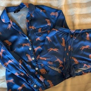 Rails Clarise Pink Cheetahs Short Pajamas